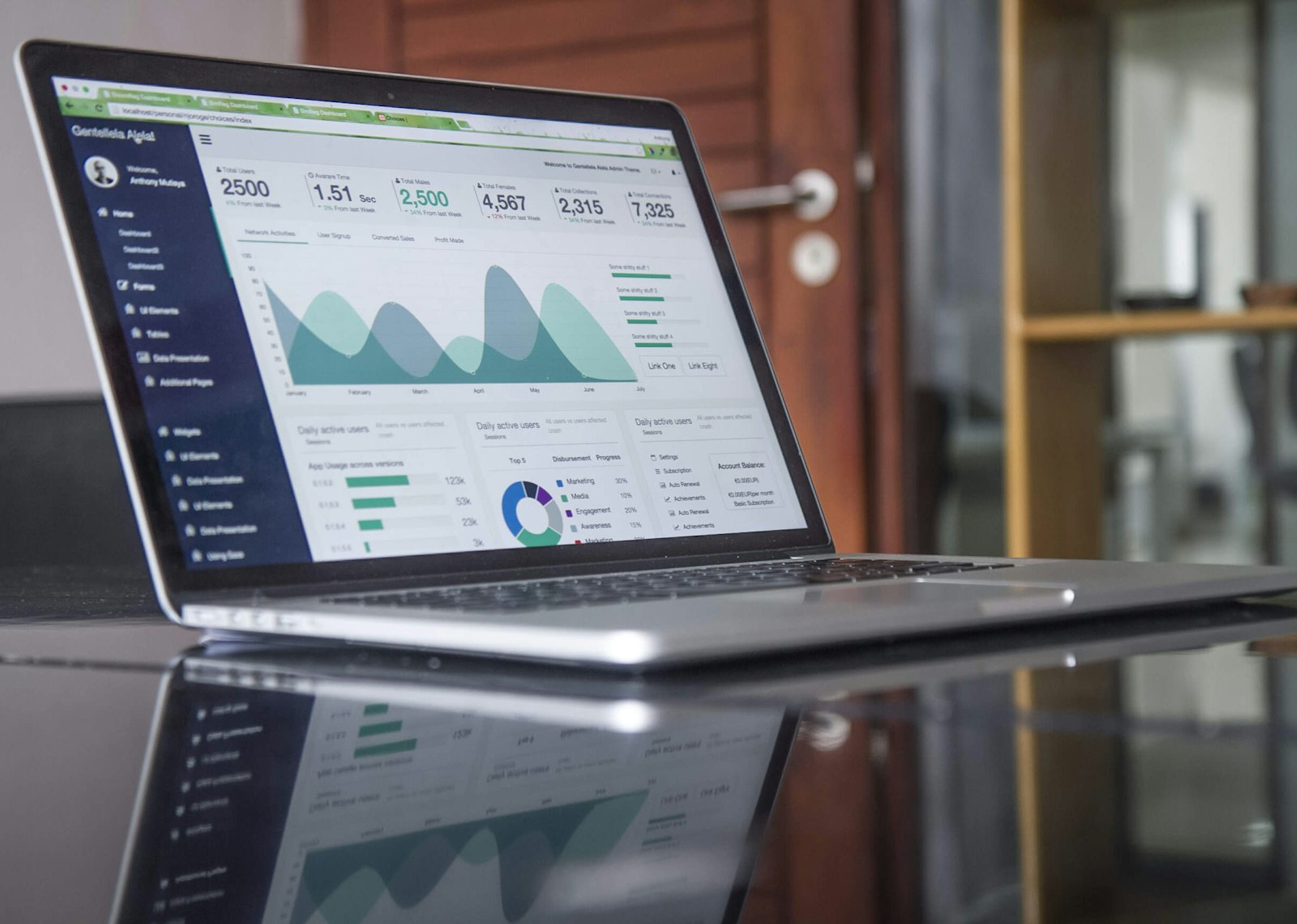 Analytics dashboard guiding revenue decisions